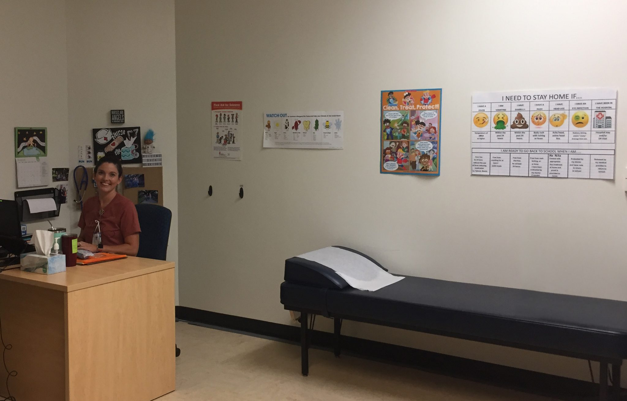 Health Clinic Wards Creek Elementary School