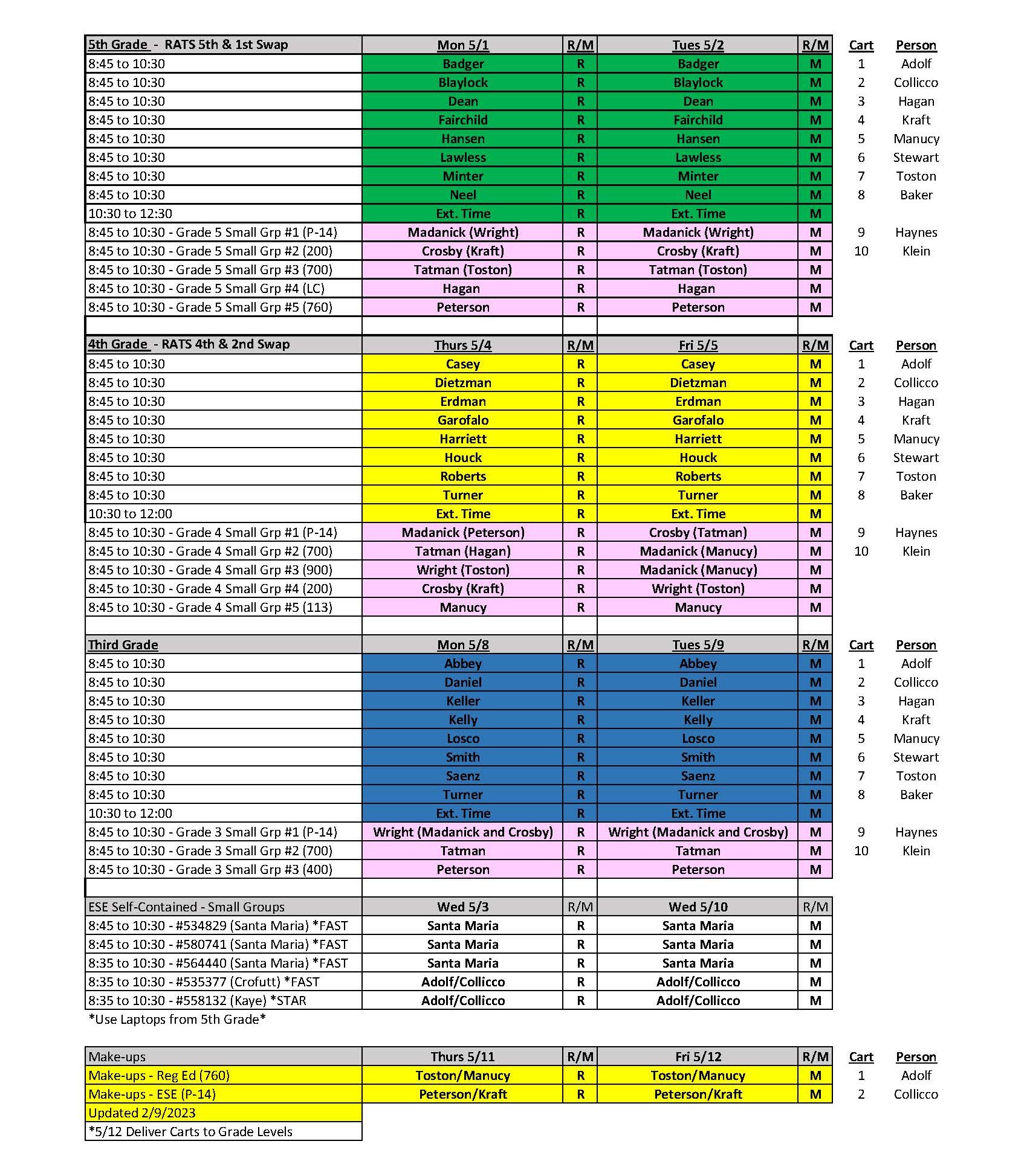 Testing Information – Wards Creek Elementary School