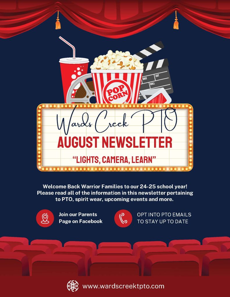 PTO Augusts 2024 Newsletter page 1