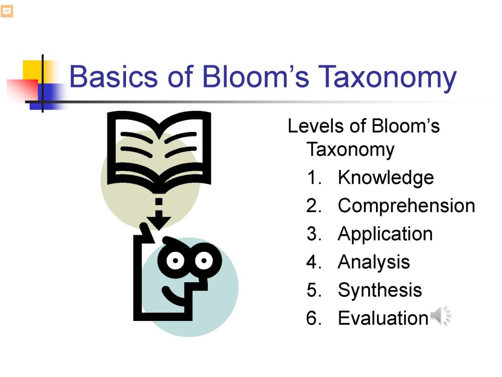 Boom's Taxonomy for Parents, page 4